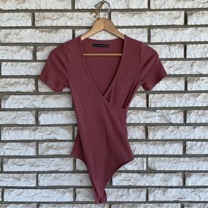 A&F short sleeve bodysuit